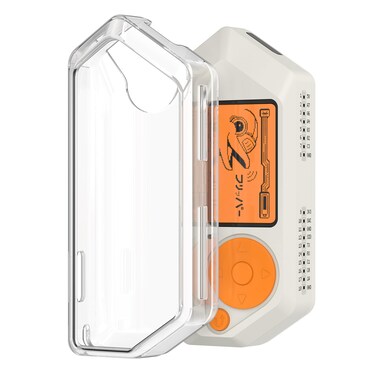kwmobile TPU Case Compatible with Flipper Zero Case - Multifunctional Tool Protective Cover - Transparent