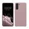 kwmobile Case Compatible with Samsung Galaxy S21 Plus Case - TPU Silicone Phone Cover with Soft Finish - Nude Lilac