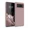 kwmobile Case Compatible with Google Pixel 6 Case - Soft Slim Protective TPU Silicone Cover - Nude Lilac