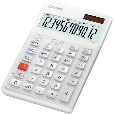 CASIO - JE-12E-WE Desktop Calculator