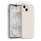 COFFKER Designed for iPhone 14 Plus Case Silicone, with 2X Screen Protectors, Full Body Shockproof Protective Cover, Liquid Silicone Slim Thin Phone Case for iPhone 14 Plus 6.7", Stone