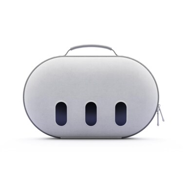 Aubika for Meta Quest 3 Case, Hard Carrying Case for Oculus Quest 3 Accessories, Compatible with Quest 2/Pico 4 Headset, Travel and Storage - Gray