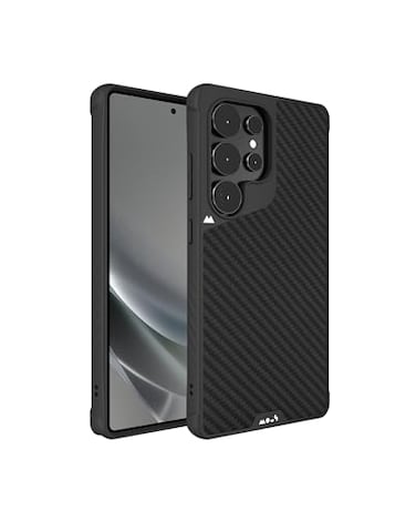 Mous for Samsung Galaxy S25 Ultra Case MagSafe Compatible - Limitless 6.0 - Carbon Fibre - Protective Shockproof Phone Cover