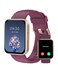 RUIMEN Smart Watches for Women Men (Answer/Make Calls) Compatible with iPhone/Android Phones, 1.85" HD Screen Fitness Tracker Heart Rate Monitor 100+ Sports Tracker Watch Waterproof (Purple)