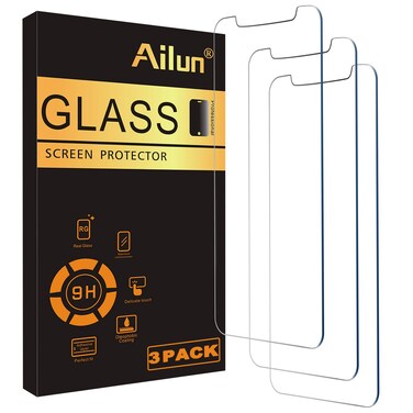 Ailun Screen Protector for iPhone 12 pro Max 2020 6.7 Inch 3 Pack Case Friendly Tempered Glass