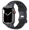 SVISVIPA Sport Bands Compatible for Apple Watch Bands 42mm 44mm 45mm 49mm,Soft Silicone Sport Women Men Replacement Strap Compatible with iWatch Ultra 2 &amp; SE &amp; Series 9/8/7/6/5/4/3/2/1,Anthracite