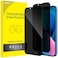 JETech Privacy Full Coverage Screen Protector for iPhone 13/13 Pro 6.1-Inch, Anti-Spy Tempered Glass Film, Edge to Edge Protection Case-Friendly, 2-Pack