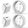 iPhone Charger,Long 6FT iPhone Charger 2Pack iPhone Cord 6feet USB to Lightning Cable Quick Fast Charging Data Sync Cord USB Wall Charger Block Adapter for iPhone 14/13/12/11/XS/XR/X/8/7/5/SE2022/iPad