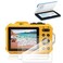JJC (2 Pack) Koda. PIXPRO WPZ2 or PENTA. WG-1000 Screen Protector, 9H Ultra Clear Tempered Glass Lens Protector + LCD Display Film