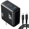 USB C Charger, INIU 3-Port 100W GaN Charger, Compact Foldable PD PPS USB C Wall Charger Block for MacBook Pro/Air, iPad Pro, Galaxy S23, Dell XPS 13, Note 20/10+, iPhone 16/15, Steam Deck