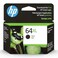 HP 64XL Black High-yield Ink Cartridge   Works with HP ENVY Inspire 7950e; ENVY Photo 6200, 7100, 7800; Tango Series   Eligible for Instant Ink   N9J92AN