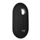 Logitech Pebble Mouse 2 M350s Slim Bluetooth Wireless Mouse, Portable, Lightweight, Customizable Button, Quiet Clicks, Easy-Switch for Windows, macOS, iPadOS, Android, Chrome OS - Black