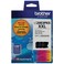 Brother Genuine High Yield Color Ink Cartridge, 3 Pack of LC20E, Replacement Color Ink Three Pack, Includes 1 Cartridge Each of Cyan, Magenta &amp; Yellow, Page Yield Up to 1200 Pages/Cartridge, LC20E