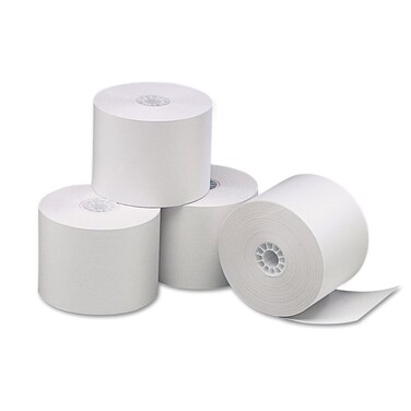 Universal Direct Thermal Printing Paper Rolls, 2.25" X 85 Ft, White, 3/Pack