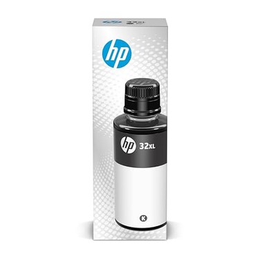 HP 32XL   Ink Bottle   Black   Up to 6000 pages per bottle  Works with HP Smart Tank Plus 651 and HP Smart Tank Plus 551   1VV24AN