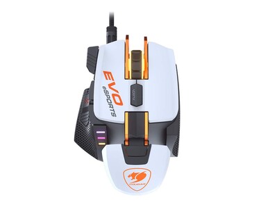 COUGAR 700M EVO Esports 16000 DPI Optical Gaming Mouse with Adjustable Palm Rest, Weights and Fully Configurable Buttons