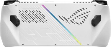 Asus ROG Ally 7'' 120Hz FHD IPS 1080p Gaming Handheld, AMD Ryzen Z1 Extreme Processor, 512GB, Windows 11 Home, White, with MTC Microfiber Cloth
