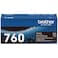 Brother Genuine TN760 High Yield Black Toner Cartridge, (For use with MFC-L2710DW MFC-L2750DW HL-L2350DW HL-L2370DW HL-L2395DW HL-L2390DW DCP-L2550DW Printers)