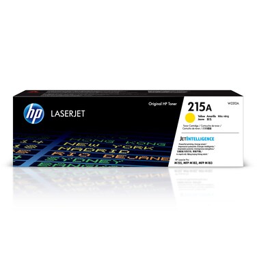 HP 215A Yellow Toner Cartridge   Works with HP Color LaserJet Pro M155, HP Color LaserJet Pro MFP M182, M183 Series   W2312A