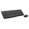 Logitech MK295 Wireless Mouse &amp; Keyboard Combo with SilentTouch Technology, Full Numpad, Advanced Optical Tracking, Lag-Free Wireless, 90% Less Noise - Graphite