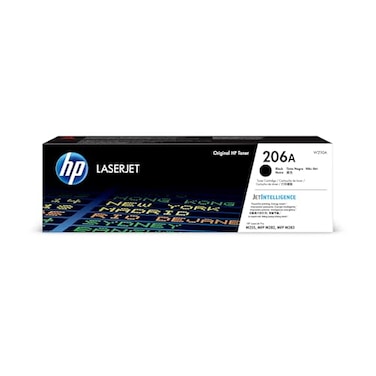 HP 206A Black Toner Cartridge   Works with HP Color LaserJet Pro M255, HP Color LaserJet Pro MFP M282, M283 Series   W2110A , 1 Count ( Pack of 1)