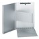 Universal UNV40300 0.4 in. Clip Capacity 8.5 in. x 11 in. Deluxe Aluminum Document Box - Aluminum