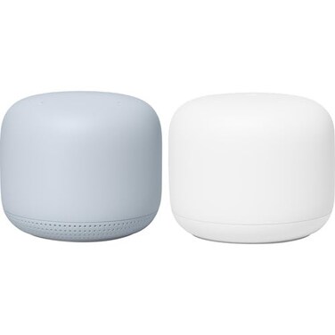 Google WiFi Mesh Router System for Home, Office - 2 Pack - Whole Home Coverage, Dual-Band, Parental Controls, Simple Setup