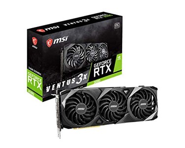 MSI RTX 3090 Ventus 3X 24G OC Graphics Card 24 GB GDDR6X 384 Bit 7680 X 4320 Pixels PCI Express Gen 4