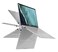 ASUS Chromebook Flip C434 2 in 1 Laptop, 14" Touchscreen FHD 4-Way NanoEdge Display, Intel Core M3-8100Y Processor, 4GB RAM, 32GB eMMC Storage, Backlit Keyboard, Silver, Chrome OS, C434TA-DH342T