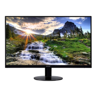 Acer 21.5 Inch Full HD (1920 x 1080) IPS Ultra-Thin Zero Frame Computer Monitor (HDMI &amp; VGA Port), SB220Q bi