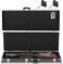 CAHAYA HardShell Wood Case Electric Guitar Hard Case Rectangle Shaped Guitar Case Hardshell for Standard Electric Guitars with Lock Latch Keys Black CY0209
