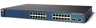 Cisco WS-C3560E-24PD-S Catalyst 24 10/100/1000 Poe+ Switch - w/Power and Fans