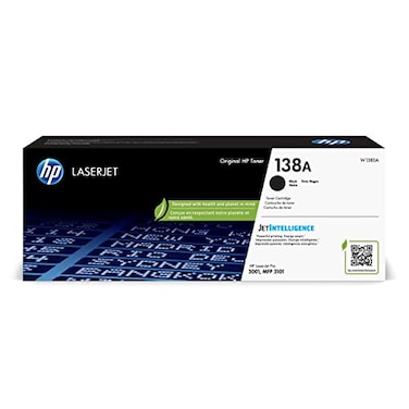 HP 138A Black Toner Cartridge   Works Laserjet Pro 3001 Series, Laserjet Pro MFP 3101 Series   W1380A