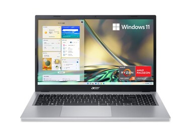 Acer Aspire 3 A315-24P-R7VH Slim Laptop   15.6" Full HD IPS Display   AMD Ryzen 3 7320U Quad-Core Processor   AMD Radeon Graphics   8GB LPDDR5   128GB NVMe SSD   Wi-Fi 6   Windows 11 Home in S Mode