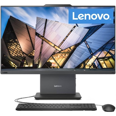 Lenovo ThinkCentre AIO 24" FHD IPS All-in-One Computer, 13th Gen Intel Processor up to 4.4 GHz, 16GB DDR5 RAM, 512GB PCIe SSD, Wi-Fi 6, USB-C, HDMI in&amp;Out, KB&amp;Mouse, Windows 11 Pro
