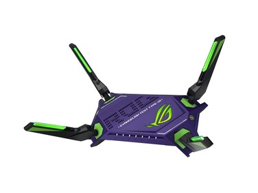 ASUS ROG Rapture GT-AX6000 EVA Edition Dual-Band WiFi 6 Gaming Router, Dual 2.5G WAN/LAN Ports, WAN Aggregation, Triple-Level Game Acceleration, AiMesh Compatible, Lifetime Internet Security