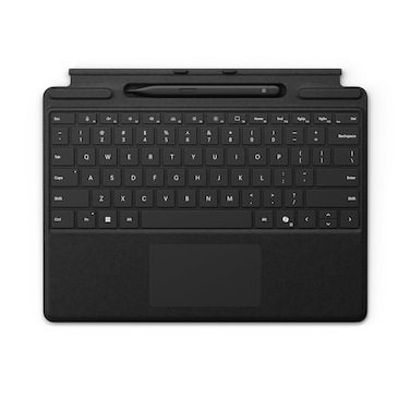 Microsoft Surface Pro Keyboard with Slim Pen 2 Bundle for Pro Copilot+ (11th Edition), Pro 9 and Pro 8, Alcantara Material, Black