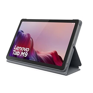 Lenovo Tab M9-2023 - Tablet - Long Battery Life - 9" HD - Front 2MP &amp; Rear 8MP Camera - 3GB Memory - 32GB Storage - Android 12 or Later - Folio Case Included,Gray
