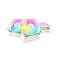 ASUS TUF Gaming TR120 120mm ARGB White Fan Triple Pack 28mm Fan Frame, 3.3mm H2O high Static Pressure, 77.4 CFM Airflow, Double-Layer LED Array, Flexible Side Pattern, Aura sync, PWM Fan Control