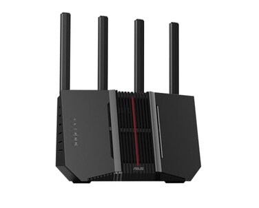ASUS RT-BE92U BE9700 Tri-Band WiFi 7 Router, Supports New 320MHz Bandwidth &amp; 4096-QAM, MLO, AI WAN Detection, AiMesh Support, Subscription-Free Network Security &amp; Comprehensive VPN Features