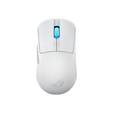 ASUS ROG Harpe Ace Mini Wireless Gaming Mouse, 49g Lightweight, AimPoint Pro 42K Optical Sensor, Optical Micro Switches, ROG Polling Rate Booster, Esports &amp; FPS Gaming, Small, Medium, White