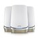 NETGEAR Orbi Quad-Band WiFi 6E Mesh Network System (RBKE963), Router with 2 Satellite Extenders, Security Features, Up to 10.8Gbps, Coverage up to 9,000 sq. ft., 200 Devices, 10 Gig Internet Port