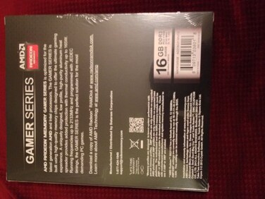 AMD Radeon Memory Gamer Series 16GB 240-Pin DDR3 2133 (PC3 17000) CL10 1.65V Unbuffered Internal Memory Module AG316G2130U1Q