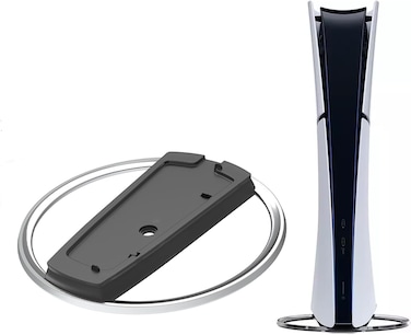 Vertical Stand for PS5 Consoles - PlayStation 5 Slim Pro Base Accessories for PS5 Console Disc and Digital