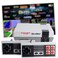 GAMENEXT Retro Game Console, AV Classic Mini Video Game Consoles Built-in with 620 Games Dual Players Mode Console with 2 Controllers Handheld Games for Kids &amp; Adults