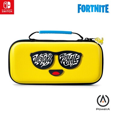 PowerA Protection Case for Nintendo Switch - OLED Model, Nintendo Switch, Nintendo Switch Lite - Fortnite Peely, Officially licensed, Bonus Virtual Item Included.