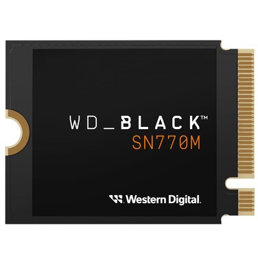 WD_BLACK 2TB SN770M M.2 2230 NVMe SSD for Handheld Gaming Devices, Speeds up to 5,150MB/s, TLC 3D NAND, Great for Steam Deck and Microsoft Surface - WDBDNH0020BBK-WRSN