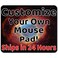 Personalized Mouse Pad - Add Pictures, Text, Logo or Art Design and Make Your Own Customized Mousepad. Each Custom Mouse Mat Comes in a Colorful Gift Bag. Personalized Your Gaming Mousepad