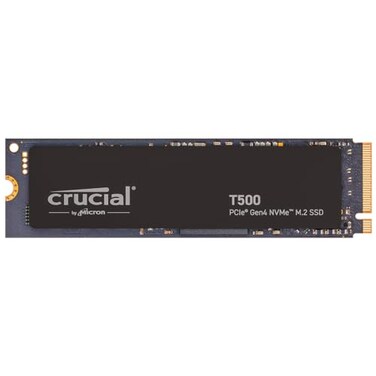 Crucial T500 2TB Gen4 NVMe M.2 Internal Gaming SSD, Up to 7400MB/s, Laptop &amp; Desktop Compatible + 1mo Adobe CC All Apps - CT2000T500SSD8
