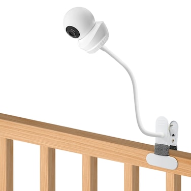 AOZTSUN Baby Monitor Mount Compatible with Babysense HD S2/ V43 Baby Monitor and Other Baby Monitor with 1/4 Threaded Hole 15.7 inches Flexible Clip Clamp Mount Long Gooseneck Arm